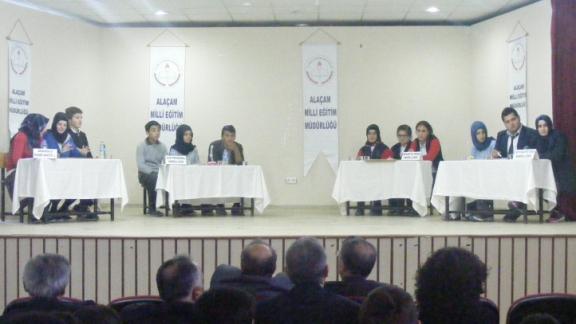 Ortaöğretim Kurumları Arası Bilgi Yarışmasının 1. si Şadiye Muzaffer Turhan Anadolu Lisesi
