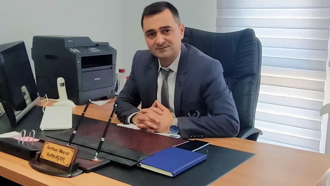 İlçe Milli Eğitim Müdürü Olarak Atanan Serhat Murat Karagöl Görevine Başladı