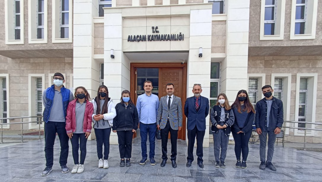 Şehit Erdal Bolat MTAL Öğrencilerinden Erken Bayram Ziyareti