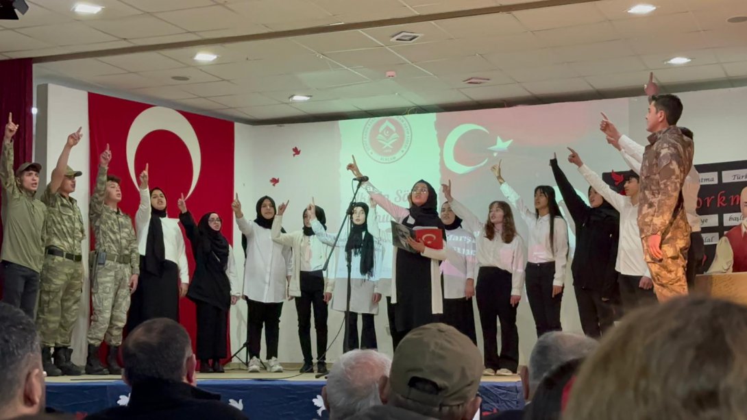 İstiklal Marşımız'ın Kabulünün 102. Yıl Dönümü Kutlama Programı Gerçekleştirildi