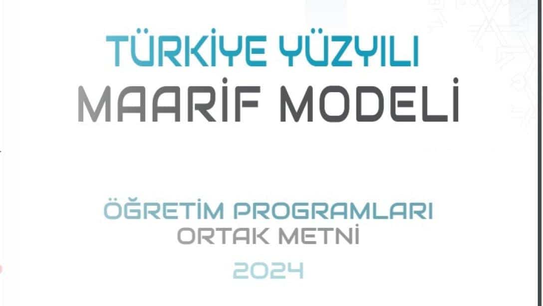 Türkiye Yüzyılı Maarif Modeli Taslak Metin Yayınlandı